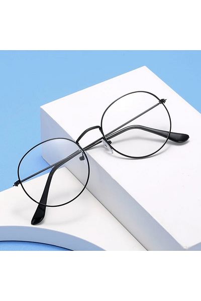 Castello Round Blue Light Protected Numberless Digital Display Glasses