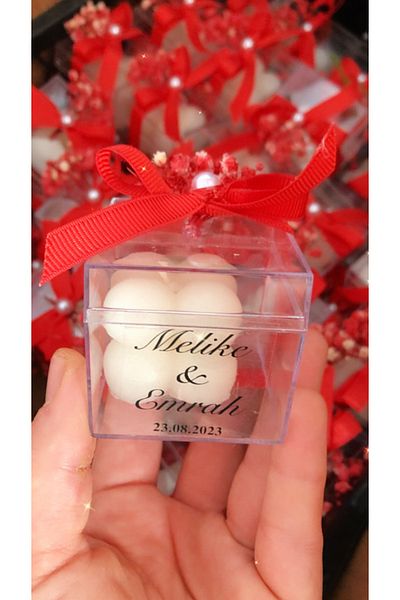 TAK TAK TAKIŞTIR Buble Candle Henna Gift 25 Pieces