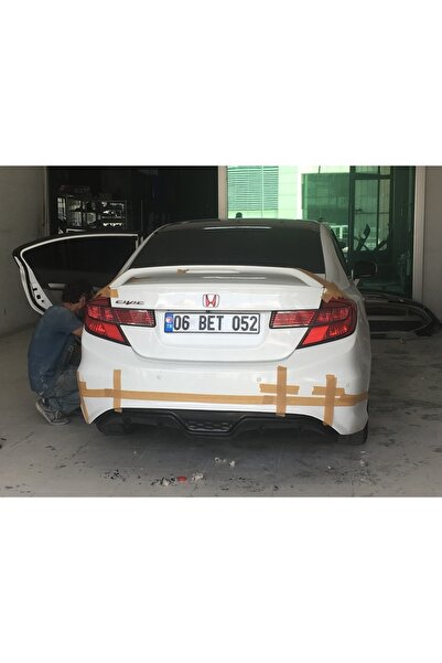 Fifty Tunning Honda Civic Fb7 Custom Arka Tampon Eki Fiberglass Boyasız