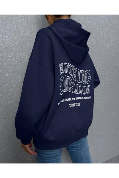 MOONBULL NOTHING BACK PRINT ΦΟΥΤΕΡ ΜΕ ΚΟΥΚΟΥΛΑ ΥΠΕΡΜΕΓΕΘΕΣ