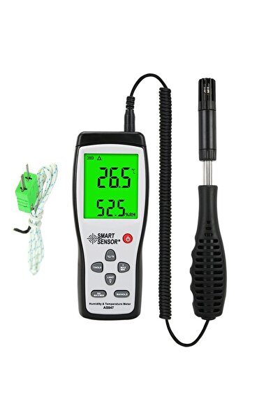Sevgift Smart Sensor AS 847 Problu Sıcaklık ve Nem Ölçer