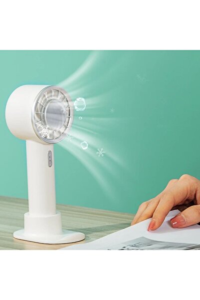 VOOKA Fan Soğutucu Mini Vantilatör Klima Serinletici Taşınabilir Şarjlı Masa ...