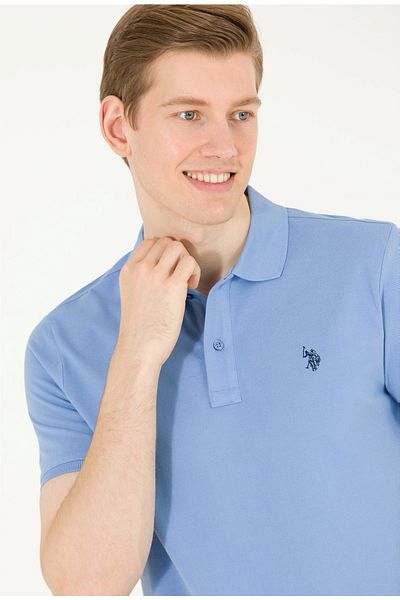 U.S. Polo Assn. Tricou pentru bărbați US Polo AssnDark Blue Basic Guler Polo