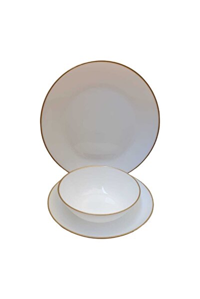 Luminarc Arcopal Zelie Special Altın Yaldızlı 18 Parça Yemek Takımı