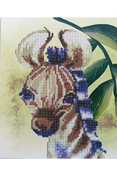 MENTAŞ BONCUKLU TAŞLI MOZAİK ELMAS GOBLEN BOYAMA TABLO RESİM PUZZLE DIAMOND PAINTING 21X25 ÇOCUKLAR İÇİN