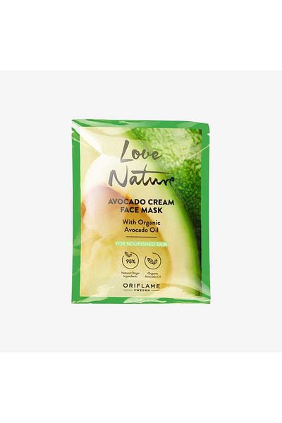Oriflame Love Nature Organic Avocado Oil Creamy Face Mask 44422