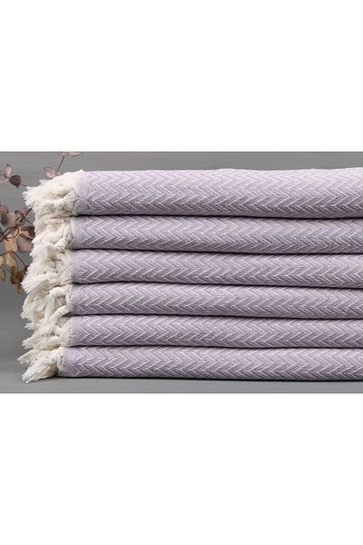 Kayra Export Lilac Pike, Bachelorette Party Gifts, 160x190 cm Cotton Blanket, Bedspread,