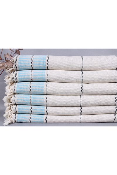 Kayra Export Pique Turquoise 230x260 Cm Cotton Pique Large Size Cover Decorative Cover
