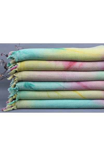 Kayra Export Rainbow Sofa Blanket, Pike, 170x230 cm Cotton Blanket,