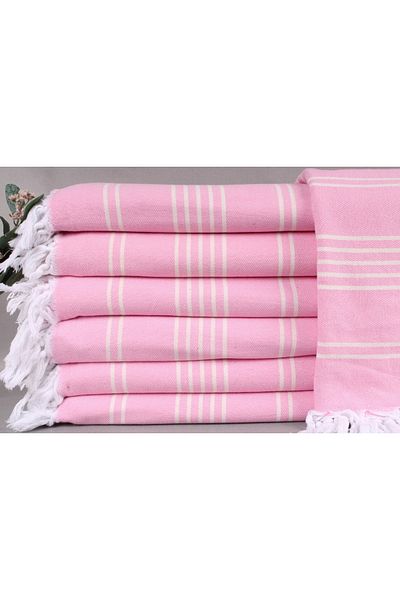 Kayra Export بيكيه وردي 180x240 سم غطاء قطن بيكيه رقيق