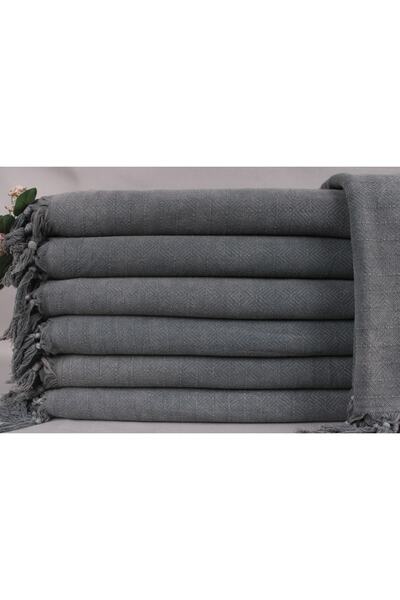 Kayra Export Triko Pike, 200x270 Cm Pamuk Pike, Ince Çok Amaçlı Örtü Peştemal