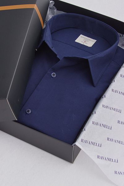 RAVANELLI Πουκάμισο με μακρυμάνικο κουτί δώρου
