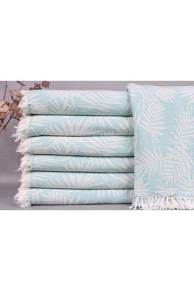 Kayra Export مفرش سرير بيكيه قطن بيكيه مقاس 200x250 سم، غطاء ديكور متوسط السُمك