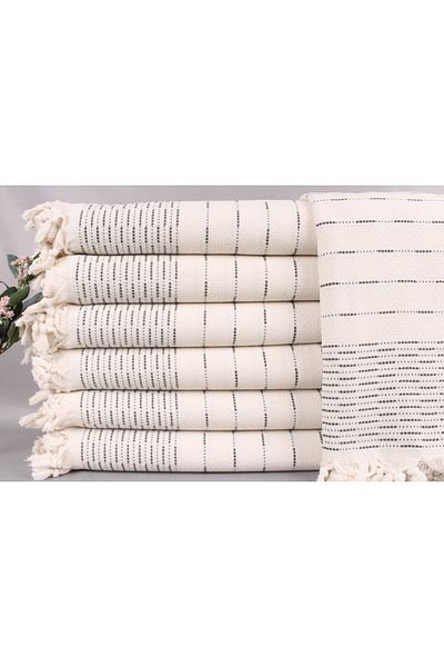 Kayra Export بيكيه كاكي أخضر 230x245 سم غطاء قطن بيكيه مفرش سرير مزخرف