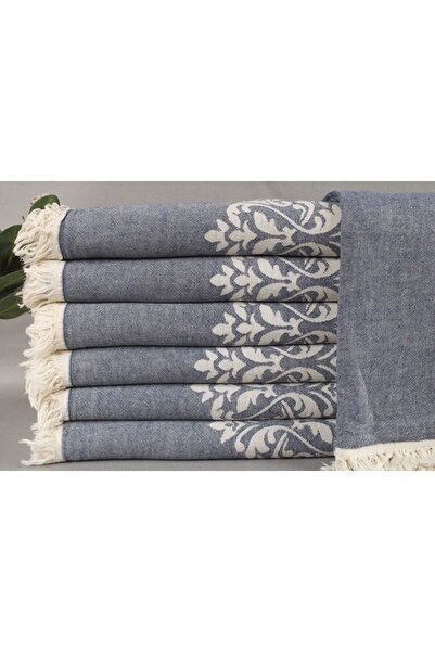 Kayra Export Lacivert Pike, Kişiye Özel Pike, 150x180 cm Pamuk Örtü, Gelin İç...