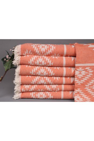 Kayra Export بيكيه تان 140x210 سم غطاء قطن بيكيه رقيق