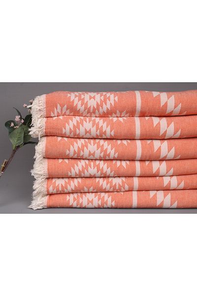 Kayra Export بيكيه تان 140x210 سم غطاء قطن بيكيه رقيق