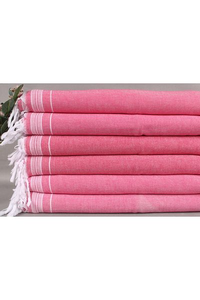 Kayra Export Pique Fuchsia 140x230 Cm Multi-Purpose Blanket Cotton Thin Pique