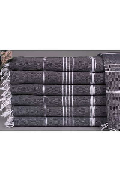 Kayra Export بيكيه أسود 160x220 سم قطن بيكيه غطاء رقيق