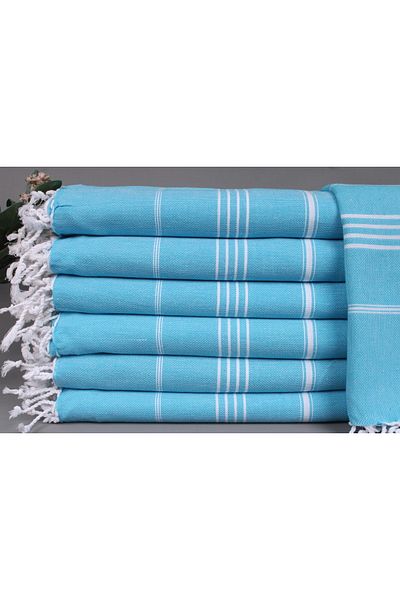 Kayra Export بيكيه تركواز 160x220 سم قطن بيكيه غطاء رقيق