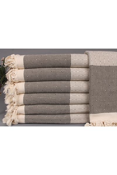 Kayra Export مفرش سرير مزخرف من القطن بيكيه مقاس 200x260 سم