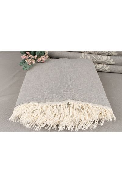 Kayra Export Dark Gray Special Pike, 150x180 cm Cotton