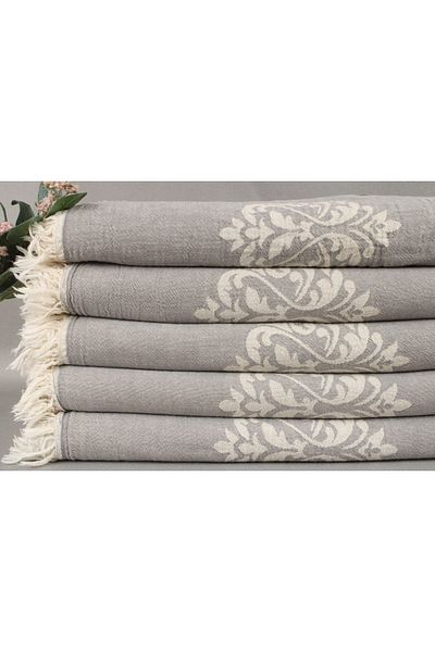 Kayra Export Dark Gray Special Pike, 150x180 cm Cotton