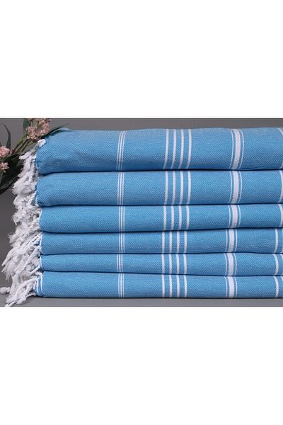 Kayra Export Pike Open Flower Pot 160x220 Cm Cotton Pique Thin Blanket
