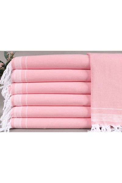Kayra Export Pique Dark Pink 140x230 Cm Multi-Purpose Blanket Cotton Thin Pique
