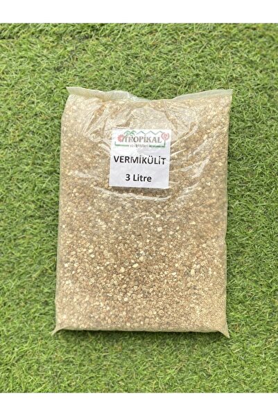 KL HOME Vermikülit 3 litre Toprak Düzenleyici Vermi külit Madeni Tohum Fide Ç...
