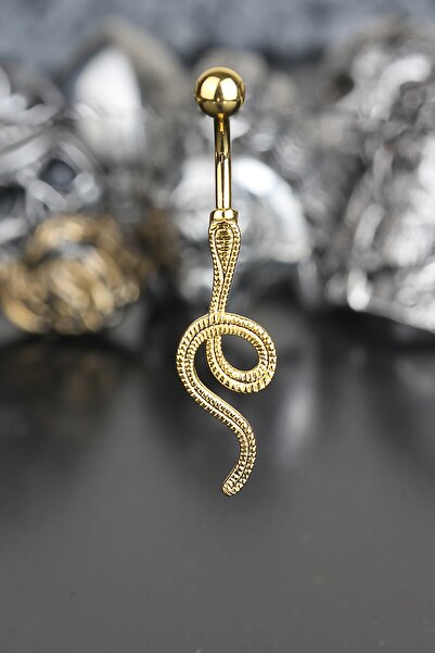 Genel Markalar Yeni Sezon 316L Cerrahi Çelik Özel Üretim Yılan Göbek Piercing...