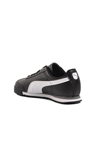 Puma Roma Basic 354259 Siyah-Beyaz-Gümüş Unisex Sneaker