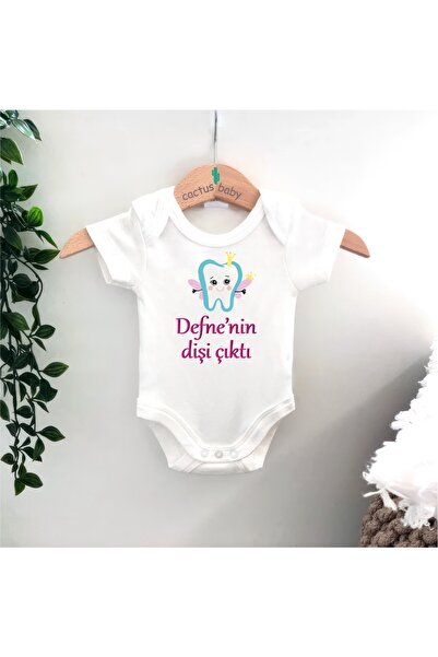 CACTUS COLLECTION Cactus BABY DİŞ PARTİSİ DİŞ BUĞDAYI DİŞİM ÇIKTI YAZILI BODY...