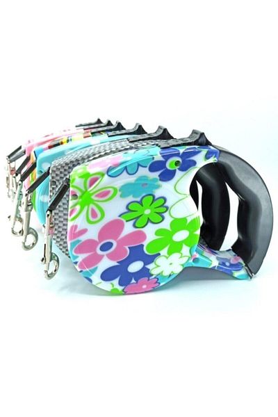 Vi Caro ''Roller Automatic Stripe Walking Dog Collar 5 Meter Collar''