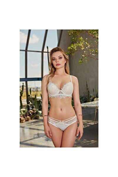 Nurteks Set grudnjaka sa push-up efektom 4470 - Ecru