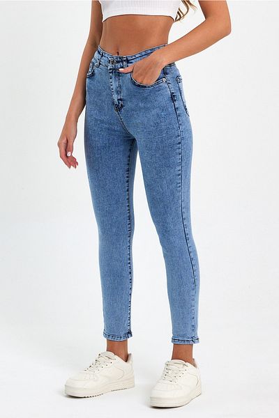 geenz manifacture Pantaloni de blugi skinny, complet elastici, cu lycra
