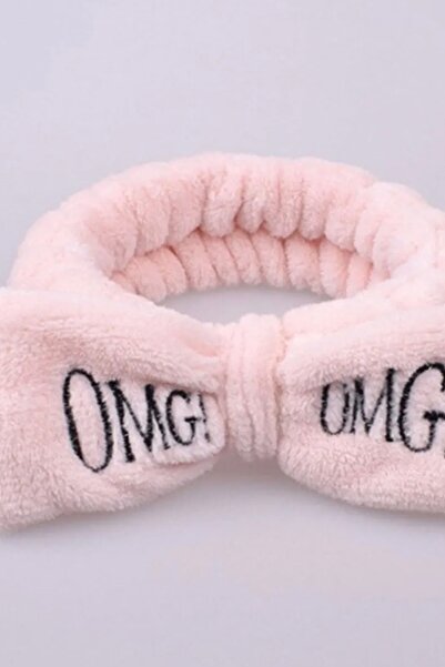 Toyaş Omg Plush Bandana Makeup Spa Hair Band Powder