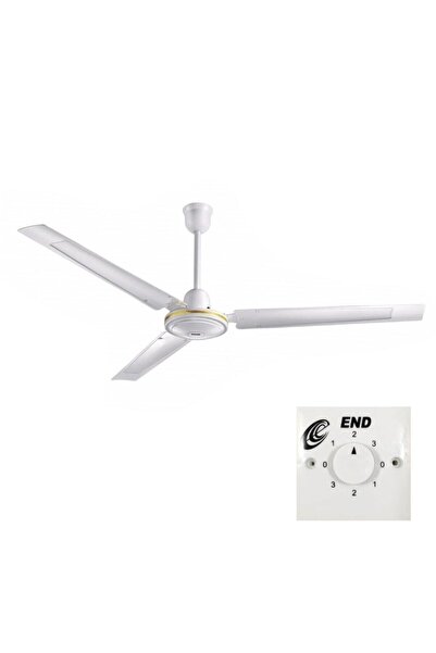 easytekno Tavan Vantilatörü 56 3 Metal Kanatlı 3 Kademeli