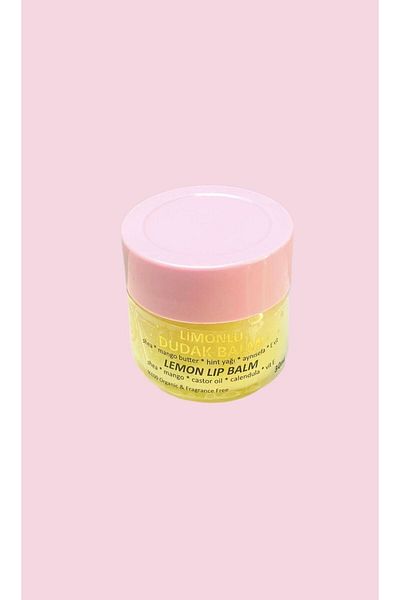 MHYSSA naturals Natural Lemon Lip Balm/ Natural Lemon Lip Balm 30ml