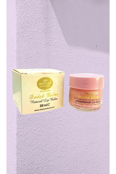 GRAFİS Natural Strawberry Lip Balm / Natural Strawberry Lip Balm (30ml)