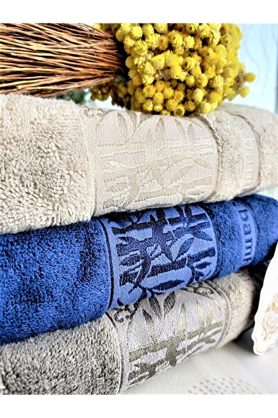 Z&N STYLE SUPER MISS BAMBOO 50X90CM. 3-ПРЯНИЙ НАБІР РУШНИКІВ ДЛЯ РУК І ОБЛИЧЧЯ, МІСТИТЬ 70% БАМБУКОВОГО ВОЛОКНА