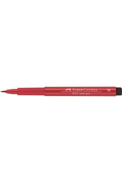 Faber Castell Pitt Artist Drawing Pen Brush Tip 219***Deep Scarlet Red (Deep Red Red