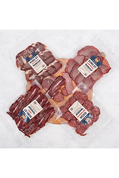 Dedova Prsuta Kuru Et - Isli Sucuk Paketi 100 gram X 5