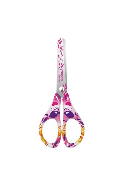 Maped Mini Cute Blunt Tip 13 cm Stainless Children's Scissors Pink