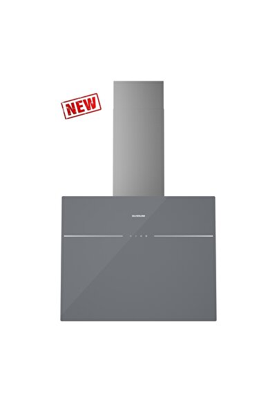 Silverline 3364 LINK FLAT Gri Cam Duvar Tipi Davlumbaz 60 cm