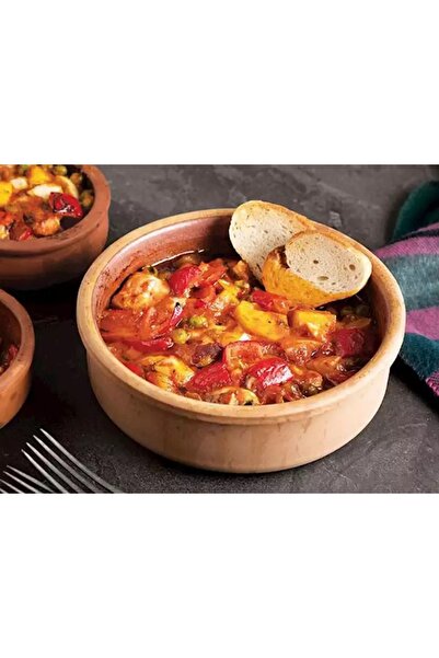 Genel Markalar 6'lı Toprak Güveç & Sütlaç Kabı Kasesi - Seramik