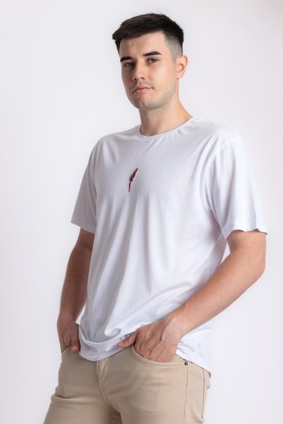 RİRİ MAN Owersize Unisex Men's Women's Crew Neck Short Sleeve T-Shirt