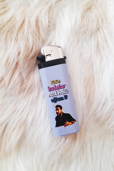 SARANG Çakmak Gibi Yılmaz Bütün Kadınlar Nasıl Haklı Full Baskılı Çakmak