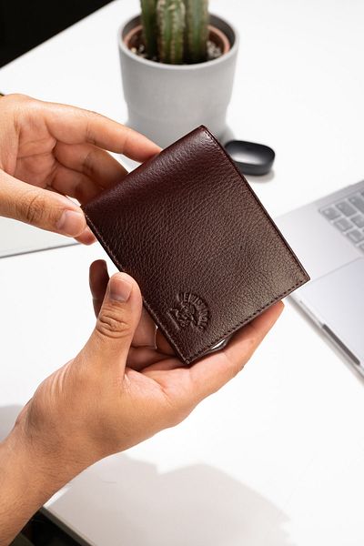 Newish Olympia Genuine Calfskin Men's Wallet