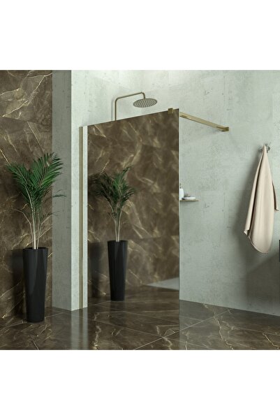 TEKNO DUŞ DUŞAKABİN TEKNE VE KÜVET SİSTEMLERİ BRONZE TETRA 6MM REFLEKTE CAM SEPERATÖR DUŞAKABİN